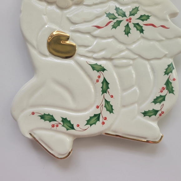 Lenox Santa Claus Trivet - Holiday Santa Collection 9" Length VGC USA Wall Decor - Picture 4 of 8